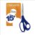Fiskars 8″ Teen Scissors for Teens Ages 15+, Scissors for School or Crafting, Back to School Supplies, Blue