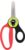 Fiskars Children’s Scissors with Ninja Wobble Picture, from 6 Years, Length: 13 cm, for Right and Left-Handed Users, Metal Blade/Plastic Handles, Black/Red, Magic Morph, 1064075