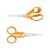 Fiskars Classic Scissors Sewing Kit – Universal Scissors 21 cm + Craft Scissors 13 cm, Stainless Quality Steel, Ergonomic Handles, Precision Blades for Fabric, Paper & Fine Sewing Work, 1082398