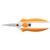 Fiskars Softgrip fabric scissors, With micro-tip, Length: 15 cm, Stainless steel blade/plastic handles, White/grey, Easy Action, 1070029