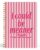 FISWAFY Coquette Pink Funny Sarcastic Spiral Notebook Journal 5.5×8.3in
