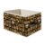 FITIE Bookshelf Book Lover Storage Bin Box with Handles, Vintage Botanical Bookish Foldable Organizer Basket Toybox for Reading Room Library Home Clothes Books