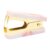 Fits Standard 24/6 & 26/6 Staples, Pink Marble Acrylic Staple Remover, Compact Lever Tool for Office Desk Organization (1 Piece)