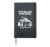 Five Billion Star Hotel for a Camping Fan Hardcover Journal, Black