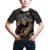 FiveEarl Kids Print 3D Dinosaurs Tees Shirts for Youth Boys Girls 4-14 Years(TK1501, 9-10 Years)