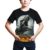 FiveEarl Kids Print 3D Dinosaurs Tees Shirts for Youth Boys Girls 4-14 Years(TK13505, 13-14 Years)