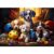 Five Little Pups Jigsaw Puzzle, 1000 Pieces Puzzle for Adults, Funny Dog Puzzles, Impossible Hard Difficult Challenging Puzzles for Adults, Home Decoration Puzzle, Interlock Perfectly No Dust
