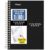 Five Star Spiral Notebook, 1 Subject, College Ruled Paper, 4-3/8″ x 7″, Small Size, 80 Sheets, Fights Ink Bleed, Water Resistant Cover, Black (450048AA2-ECM)
