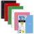Five Star Spiral Notebook + Study App, 1 Subject, College Ruled Paper, 8.5″ x 11″, 100 Sheets, Assorted Colors, 6 Pack (38052)