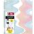 Five Star Spiral Notebook + Study App, 1 Subject, Wide Ruled, 8″ x 10-1/2″, 80 Sheets, Fights Ink Bleed, Water Resistant Cover, Pastel Waves (930060F) (Pack of 12)