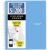 Five Star Spiral Notebook + Study App, 5 Subject, College Ruled Paper, 8-1/2″ x 11″, 200 Sheets, Fights Ink Bleed, Water Resistant Cover, Pacific Blue (73635)