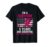 Five Year Survivor Pink Ribbon Patriotic Awareness Graphic T-Shirt
