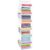 Fixwal Weekly Kids Clothes Organizer 6-Shelf Hanging Closet Storage White
