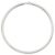 FJC Finejewelers Sterling Silver Omega 6mm Cubetto Necklace 18 Inches