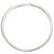 FJC Finejewelers Sterling Silver Omega 8mm Cubetto Necklace 18 Inches