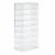 FJMQHU Makeup Organizer, 8-Compartment Storage
