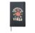 Flamingo Back to School Kindergarten Vibes Teacher Hardcover Journal, Black