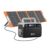 Flashfish Power Station 230.4Wh With Solar Panel 100W, Electric Generator With Solar Charger, LiFePO4 Battery Power Station, Suitable for Outdoor Camping, Travel and Emergencies