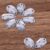 Flat Back Teardrop Rhinestones Sew-On Acrylic Gems
