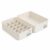 FLCPJGV Compartmented Drawer Organizer, Stackable Drawer Divider for Underwear and Socks, dresser drawer organizers