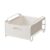 FLCPJGV Drawer Organizer Carbon Steel Partition Box HIPS Compartment Holder Suitable for Home Room, 25cm W x 29.5cm D x 16cm H