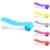 Flexible Ruler Blue, 12 in (30 cm) Soft Plastic Shatter Resistant Straight Edge Ruler, Bendable Kids & Adults Ruler w/Inches & Metrics Also Available in Pink, Purple, Red, Grey, Green, 1 Pc –By Enday
