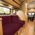 Flexible RV Cushion Covers 2 Straps for Car Bench and Stylish Camping Seat Protection, Bury, 4 Seats