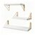 Floating Shelves for Wall, Set of 3 White Wall Shelves
