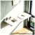 Floating Wall Table Study Computer Desk