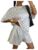 Floerns Women’s 2 Piece Outfits Tracksuit Leopard Short Sleeve T Shirt and Striped Shorts Matching Set Grey Multi Small