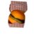 Flonk Toys Hamburger Squishy, Slow-Rising Fidget Toy, 1 Count
