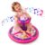 Flooyes Unicorn Sit and Spin Toys for Toddlers Girls 2 Years Old, Christmas Birthday Gifts for 1 2 3 4, with LED and Music, 360° Spin