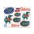 Florida Gators Magnet Pack, 8 Die-Cut Magnets, Car & Locker Decor