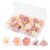 Flower Push Pins 30PCS, Cute Floral Bulletin Board Pins for Office Dorm