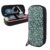 Flowers Large Capacity Pencil Case Big Pencil Pouch Leather Pencil Case With Zipper
