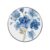Flower Sparkly Sapphire Gems Round Fridge Magnets