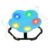 Flower Spinning Sensory Chair for Children with Autism & ADHD, 360° Swivel Seat with Lights & Music, 220 Lbs Capacity, Non-Slip Base for Balance & Coordination Training, Ages 3+, Blue