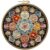 Flower Stamped Cross Stitch Embroidery Kit with Hoop Cloth Color Thread