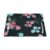 Flowery in Small Scale Wild Candy Flowers Liberty Millefleurs Floral and Decoupage PVC Polyester Woven Placemat, Heat Resistant Table Decor Mat 4 Pcs