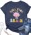 FLOYU Women Teacher Shirts Kiss Your Brain Teacher Shirt Special Education Teacher Tops Casual Teacher Life Clothes Dark Blue