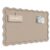 Fluxynara Felt Scalloped Bulletin Board 35.4″x23.6″, Taupe