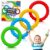 Flyaway Sensory Toys for Kids with Autism 4 Pack, Fidget Bracelet for Toddler Adults with ADHD Anxiety Textured Silicone, Oral Motor Aids Sensory Bracelet for Boys Girls Chewing Fidgeting