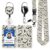 FlyingMage Bat Lanyards for ID Badges, Badges Holder Retractable Reel Clip