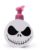 Foaming Soap Dispenser Holder, Skeleton Face Soap Bottle Holder, 3D Printed Halloween Bathroom Decor, Spooky Hand Soap Stand for Sink