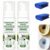 Foaming Toilet Cleaner Mousse, Foaming Toilet Bowl Cleaner, Powerful Stain & Limescale Remover, Remover Bowl Cleaner for Home Bathroom, RV, Camping & Composting Toilet (2pcs-60ML)