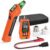 Focemta Circuit Breaker Finder Kit with GFCI Outlet Tester for 90-135V AC Circuits,includes Light Socket Adapter, 3-2 Prong Grounding Adapter & Clip adapter,Portable Electrical Tool with Carrying Case
