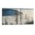 Fog Mountains Snow on Canvas Framed Farmhouse Posters Pictures Ready to Hang Artwork Wall Art for Dining Room Apartment Home Decorations 8″x16″