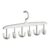 Fogun Sturdy Rotating Garment Rack Portable Waved Structure Vertical Storage for Small Rooms Sturdy Rotating Garment Rack