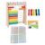 Fogun Wooden Abacus Counting Toy Math Operations Table and Number Cards Early Learning Toy for Math Skill Development ‘ s Mathematics Set