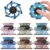 Foilswirl 120 Pcs Funny Sensory Fidget Toy Bulk for Kids Transformable Chain Robot Finger Toys Stress Relief Spinner DIY Deformation Mechanical Toys for ADHD Autism Kids Adults(Earthy Tones)